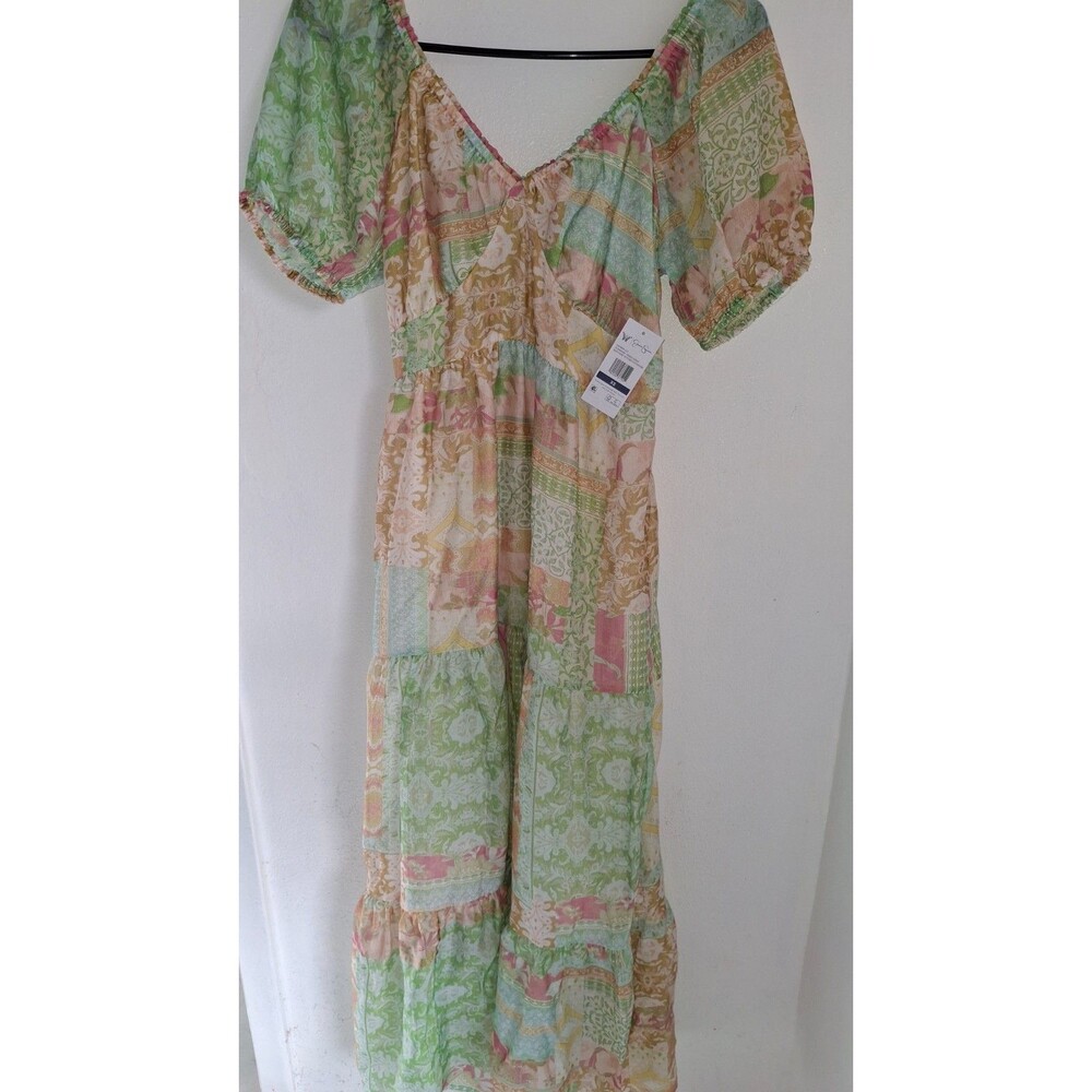 Jessica Simpson Women's Emmory Tiered Maxi Dress, Sizes XS - Picture 13 of 16